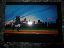 1 nike 5x7 laminated mini poster gary carter very rare