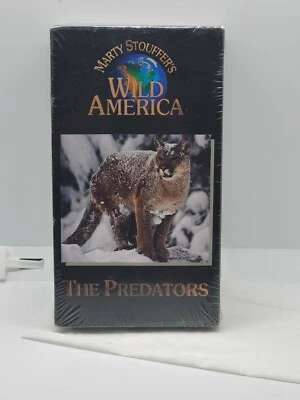 Marty Stouffers Wild America - THE PREDATORS (VHS, 1998) New - Image 1 of 3