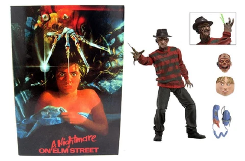 NECA 7" Nightmare on Elm Street Ultimate Freddy Action Figure - Free Shipping Cover