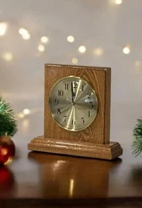 HOMEMAID AMISH STYLE CLOCK - LIGHT OR DARK!! - AWESOME CHRISTMAS GIFT!! - Picture 1 of 4