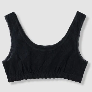 $51 Hanky Panky Women's Black Daily Lace Scoop Neck Bralette Bra Size S - Picture 1 of 4