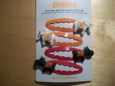 Pinzas a presión para el cabello Gymboree pasadores arco iris Sherbet parche fresa elección popular Foto 1 de 4