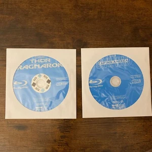 ๐ฟ๐ฟ THOR 3: RAGNAROK + CAPTAIN AMERICA CIVIL WAR (BLU RAYS) - Picture 1 of 1