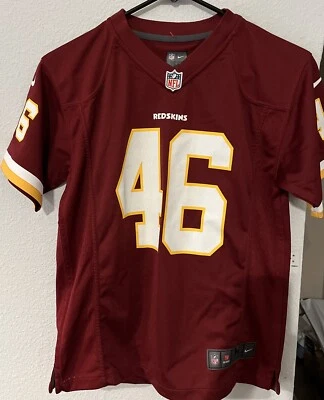 Camiseta de jugador de campo de los Washington Redskins de la NFL # 46 Morris Kids - talla M Foto 1 de 2