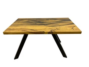 Massivholz Epoxidharz Tisch Esstisch Esszimmertisch Holztisch 13938 - Bild 1 von 6