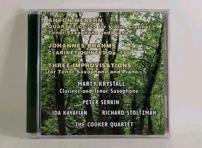 Marty Krystall: Webern/Brahms (CD 2010 Vivace Records w1 3871 - Image 1 of 4