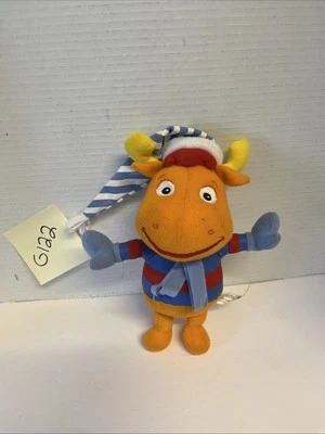 Chapéu cachecol Fisher Price Backyardigans Tyrone alce pelúcia férias roupas de inverno - Imagem 1 de 2