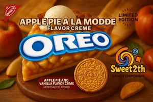 OREO Apple Pie a la Mode – Edizione Limitata Certificata Kosher Autunno Rilascio Cookie - Foto 1 di 2