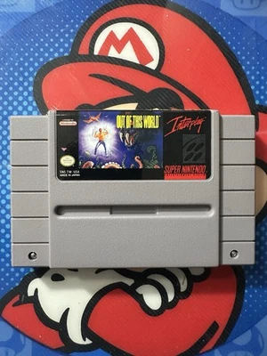 Out of This World (Super Nintendo Entertainment System, 1992) SNES Authentic  - Image 1 of 2