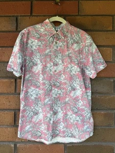 TED BAKER Hawaiihemd Kurzarm Knopfleiste | Rosa | Herren Größe 3 - Medium - Bild 1 von 16