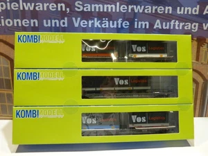 Kombimodell 10381 Dreiteiliges Taschenwagen-Set SBB Hupac W26 - Imagen 1 de 7