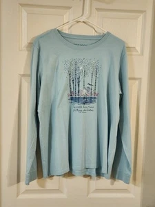 Life Is Good Damen Langarmshirt *The Earth Has Music For Those Who Listen* - Bild 1 von 5