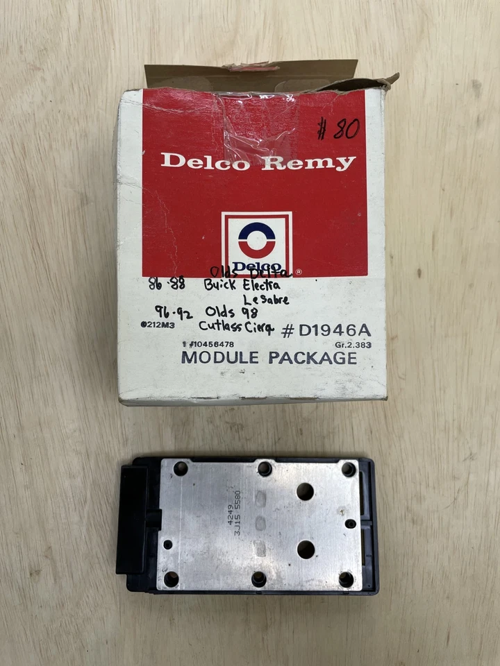 Módulo de encendido electrónico GM OEM Li D/Remy 86-93 Grand Am Lesabre 10456478 Nuevo de Lote Antiguo Foto 1 de 4