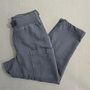 Duluth Trading Men Navy MX30 Relaxed Fit Cargo Sweatpants Belted - Picture 1 of 17