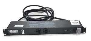 Tripp-Lite 12 prises serveur réseau protection contre les surtensions ISOBAR12ULTRA 1U 5-15R - Photo 1/7