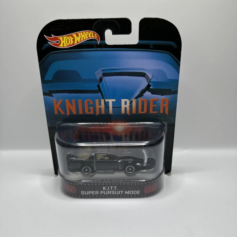 2014 Hot Wheels K.i.t.t. Super Pursuit Mode Knight Rider Real Riders
