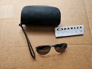 Oakley Elmont M OO4119-1458 Aviator Sunglasses: Gunmetal Grey 58-15-141 SEE NOTE - Picture 1 of 10