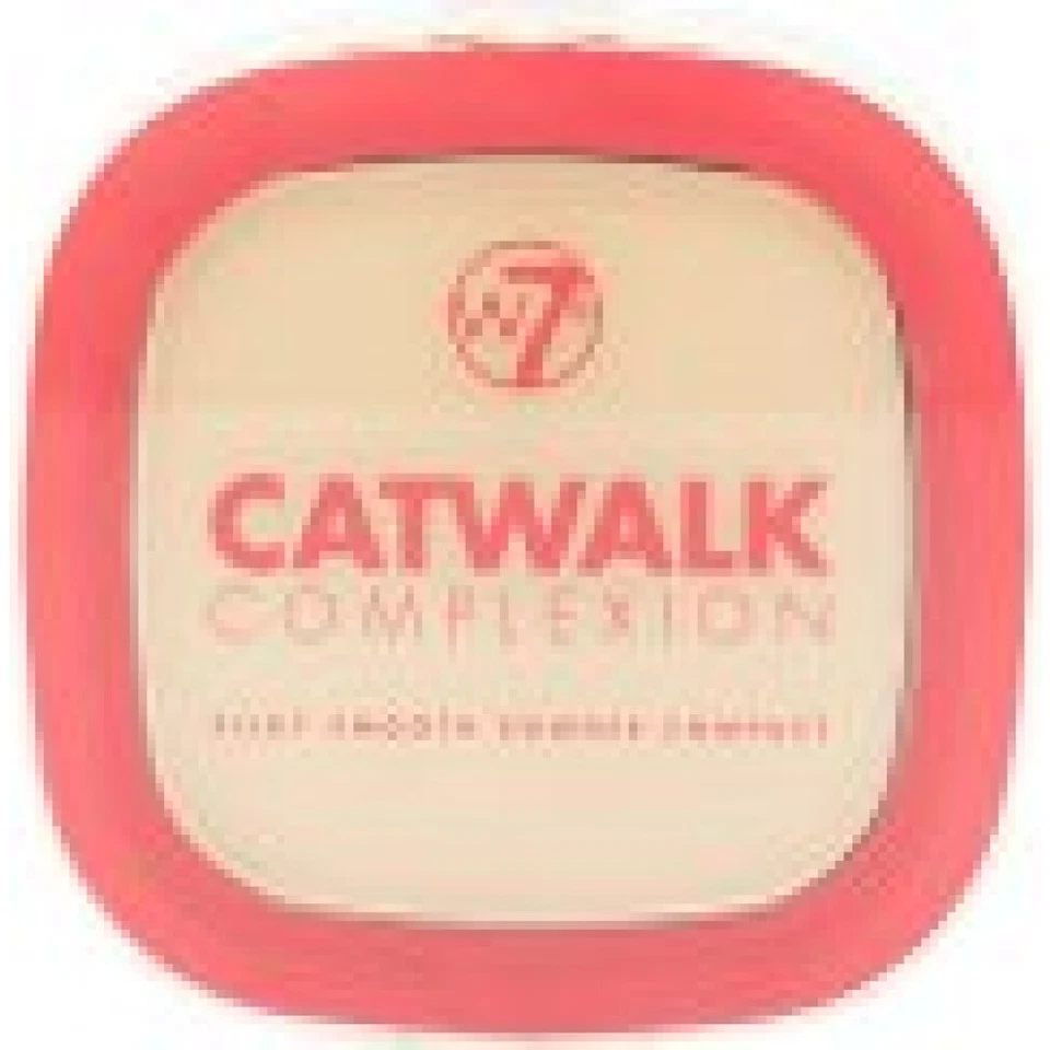 W7 Catwalk Complexion Silky Smooth Powder Compact 7g - Bild 1 von 1