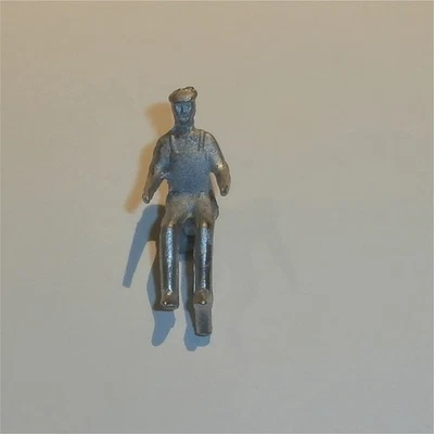 Dinky Toys  27a 300 Massey Harris or 301 Field Marshall Tractor Unpainted Driver - image 1 of 4