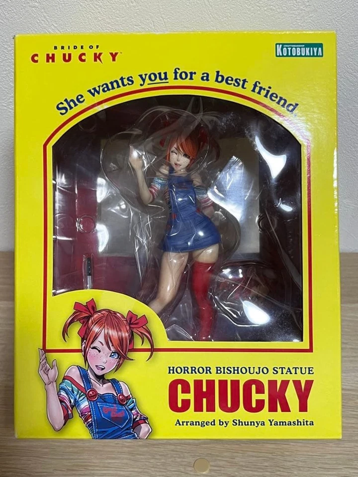 Kotobukiya HORROR Bishoujo Chucky Figure Child's Play - Image 1 of 4