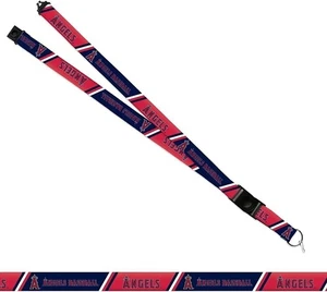 Los Angeles Angels Lanyard Keychain Double Sided Breakaway Safety Design... - Picture 1 of 7