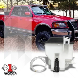 Windshield Washer Reservoir Tank w/Cap for 98-04 Ford F150 Heritage FO1288123 - Picture 1 of 5