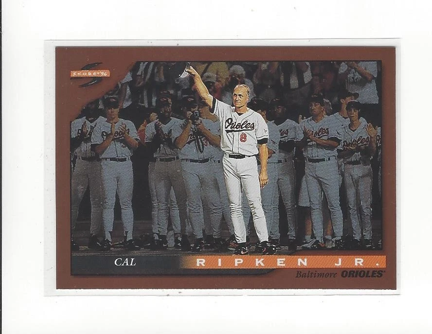 1996 Score Dugout Collection #A52 Cal Ripken Orioles - Image 1 of 1