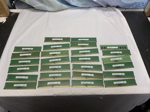 Lot of 2 SK Hynix 8GB PC4 DDR4 Desktop Memory RAM - Picture 1 of 7