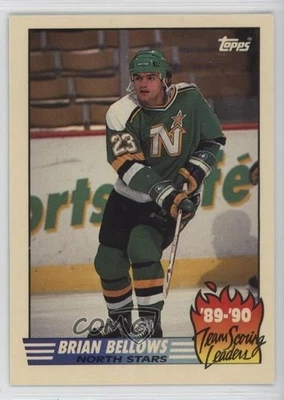 1990-91 Topps Team Scoring Leaders Brian Bellows #15 - Image 1 of 2