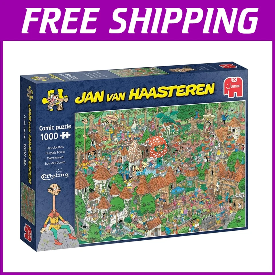 Rompecabezas Fairytale Forest 1000 piezas multicolor Foto 1 de 4