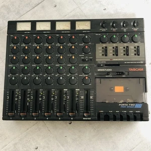 Tascam Porta Two Mini Studio 4-Track Cassette Tape Recorder Good GP - Picture 1 of 8