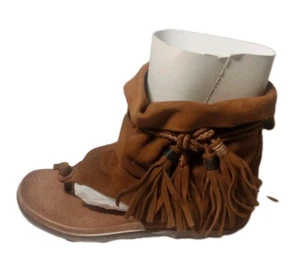 Free People Brown Sandal Marlo Boot Size 6.5 New - Picture 1 of 8