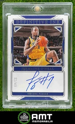 2024-25 Panini National Treasures Jermaine O'Neal tinta definitiva automática 1/49 Foto 1 de 3