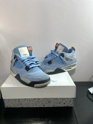 Jordan 4 Retro Mid University Blu UNC UK 8