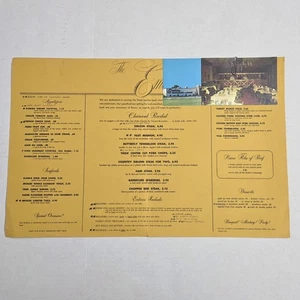 Vintage Embers Dinner Menu Famous 60s-70s Baltimore Maryland Restaurant & Lounge - Bild 1 von 7