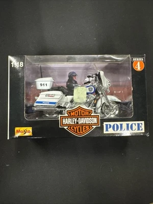 Maisto 1:18 Harley Davidson California Highway Patrol Series 4 Diecast Novo - Imagem 1 de 4