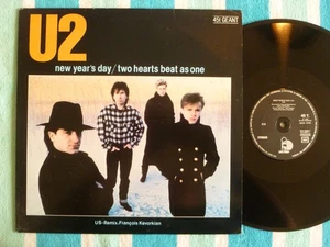 U2 New Year's Day 12" SINGLE Island 1983 France Pressing - Picture 1 of 1