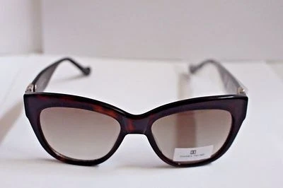 Óculos de sol feminino Ivanka Trump, IT 507 26, tartaruga marrom escuro, lente marrom - Imagem 1 de 4