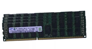 128GB (8x16GB)PC3-10600R DDR3 4Rx4 ECC Reg RDIMM Server Memory RAM for Dell R510 - Picture 1 of 1