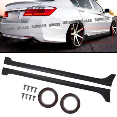 Комплект кузова для Honda Accord 2013-2017 седан 4 двери MOD стиль черные боковые юбки - Изображение 1 из 4