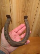Vintage horse shoe c.1900 Nova Scotia metal detecting homestead find hand forged
