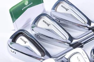 Left Hand Srixon Z-585 Irons / 5-PW / Stiff Flex N.S.Pro Modus3 Tour Shafts - Picture 1 of 7