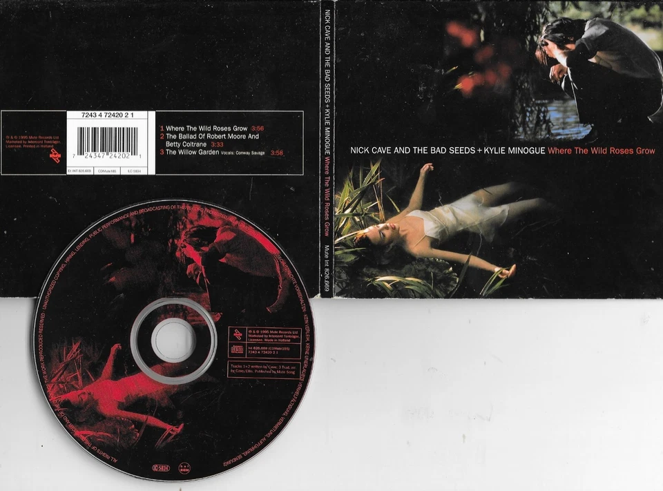NICK CAVE & KYLIE MINOGUE - where the wild roses grow [Maxi-CD] - 3 tracks - Bild 1 von 1