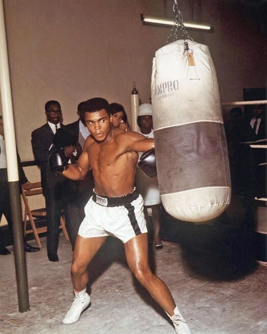 Cassius Clay MUHAMMAD ALI Glossy 8x10 Photo Boxer Print Training Boxing Poster - Image 1 of 1