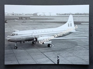foto d'epoca originale ALITALIA CONVAIR CV-340 I-DOGU • 12x17cm - Foto 1 di 2