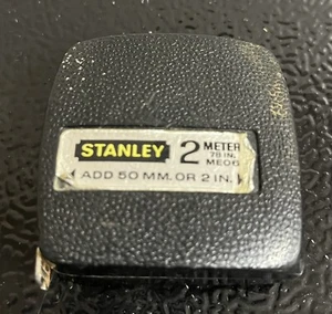Vintage Stanley 2m 6ft Tape Measure - ME06 - Made in USA - Rare - Picture 1 of 4