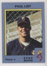 1988 Legoe Bend Bucks Lou List Paul List #32