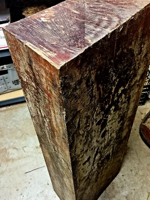 CURLY SATIN WOOD,WAXED Exotic Wood, Lumber, TURNING BLANK,PEN BLANKS,CRAFTS #SAT - Image 1 of 4