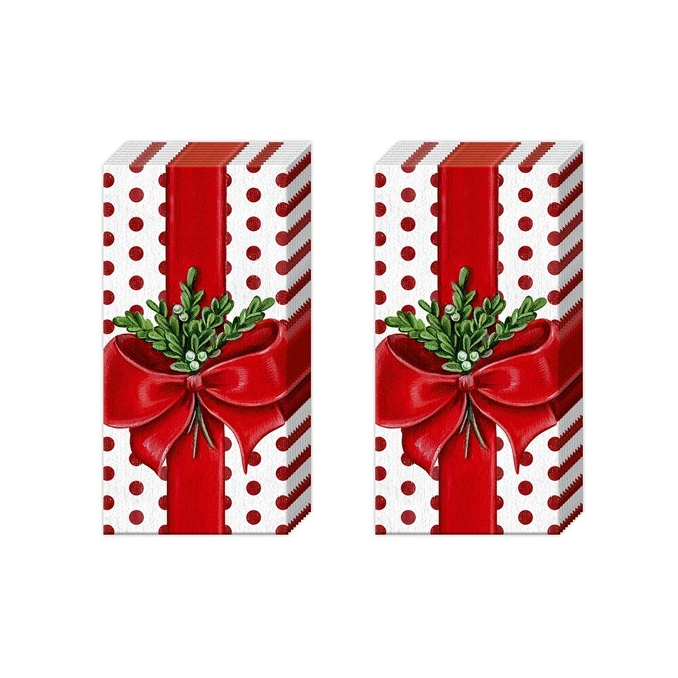 A Present for You IHR Pocket Tissues 2 packs of 10 Tissues 20cm sq - Image 1 of 1