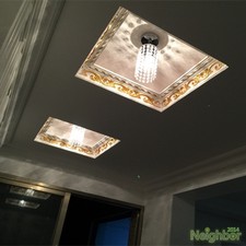 Hallway Ceiling Lamp Closet Pendant Light Fixture Modern Crystal Mini Chandelier
